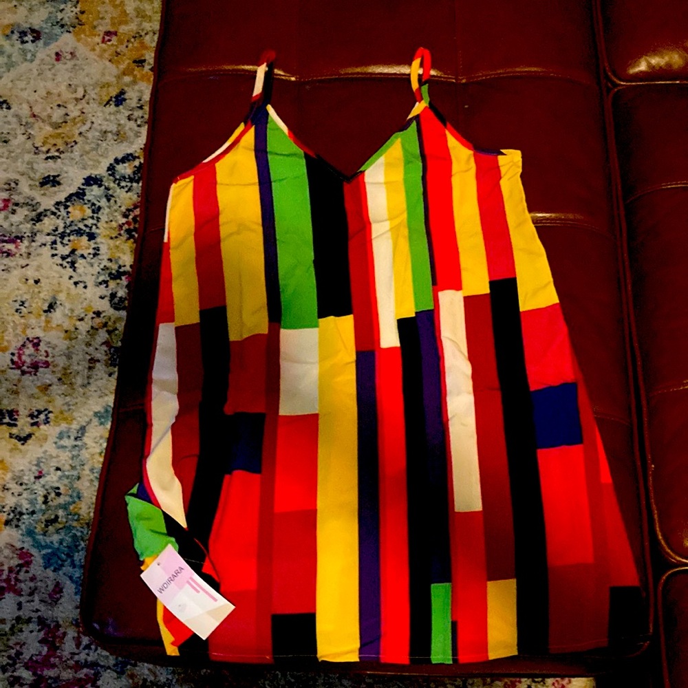 Multi colored dress